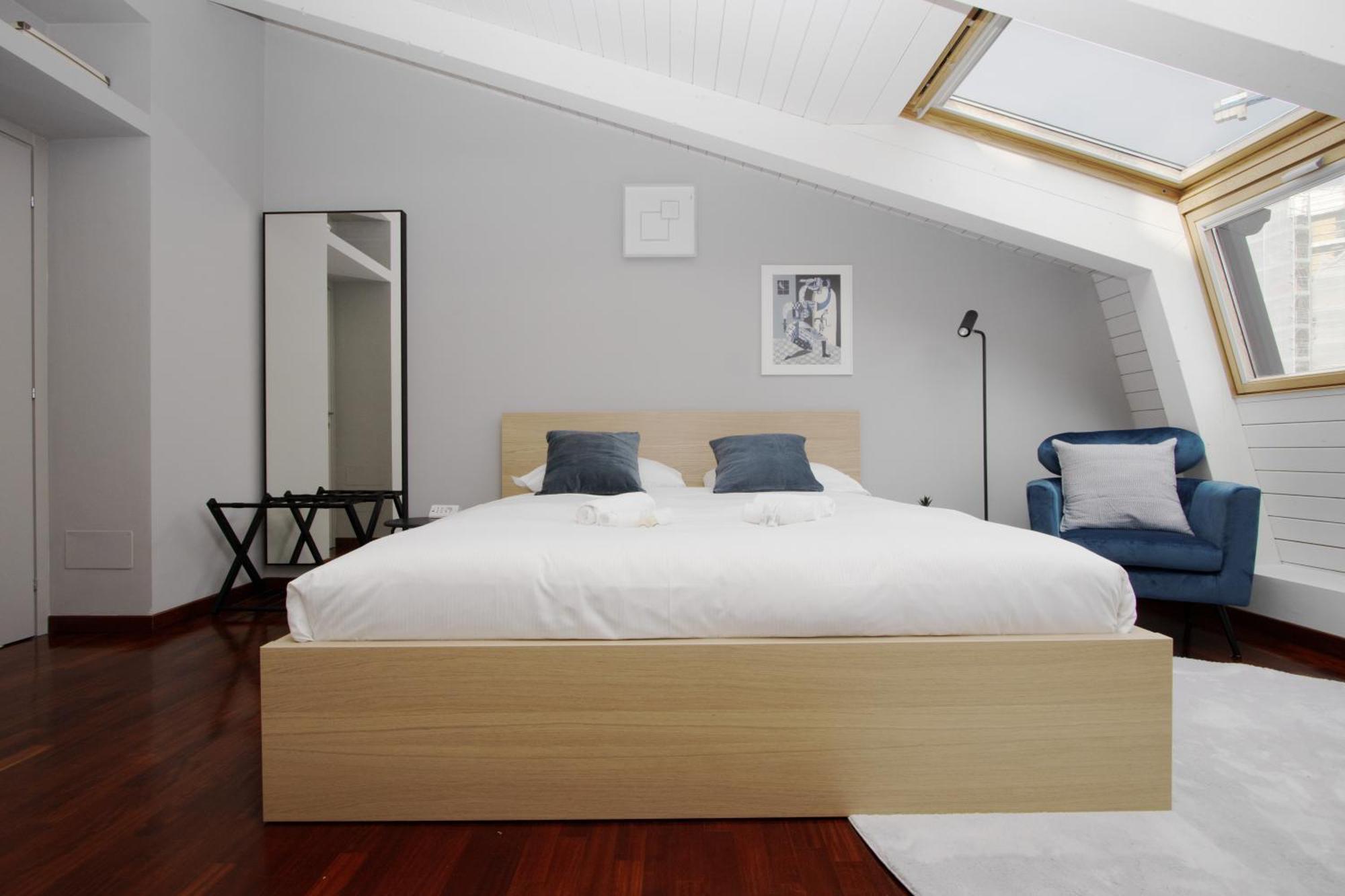 米兰Penthouse With Patio & 2 Baths, 10 Min To Duomo公寓 外观 照片